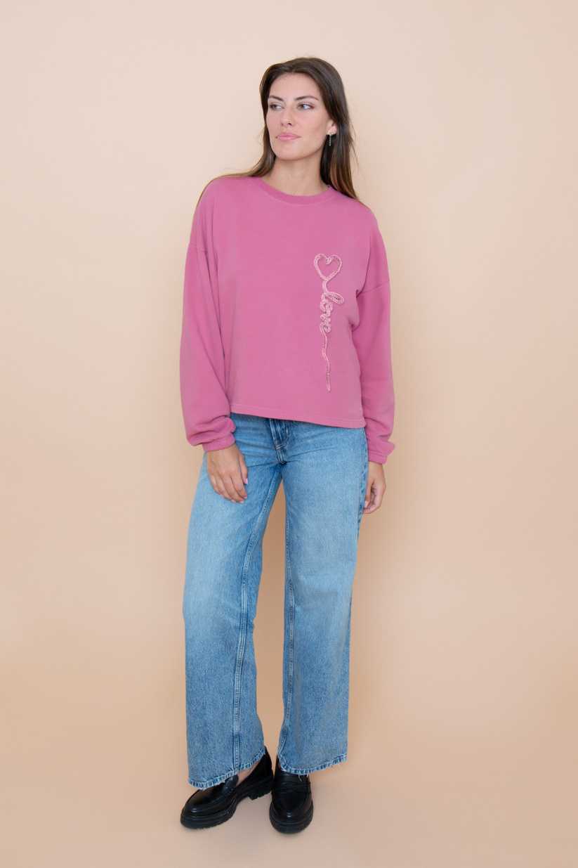 Sweat Nora LOVE BALLON (tricotin)