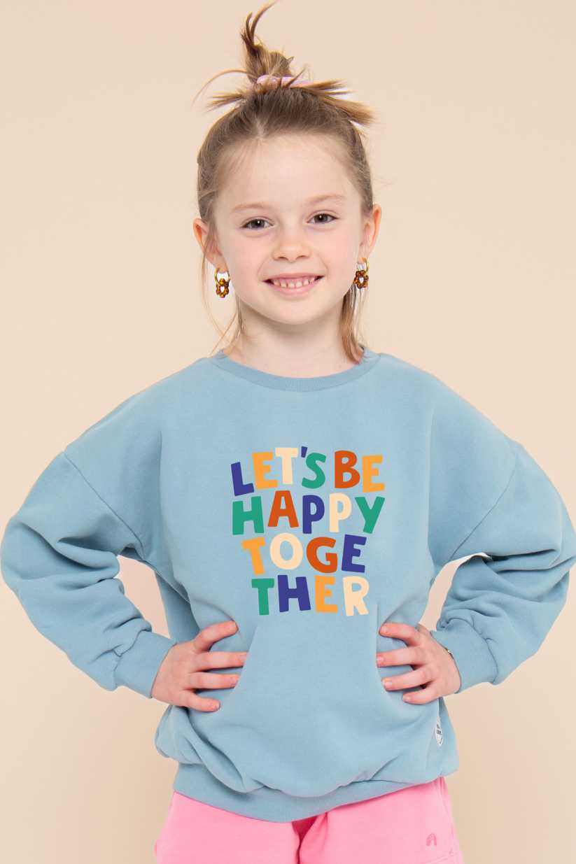Sweat Max Warmy LET'S BE HAPPY (DTF)