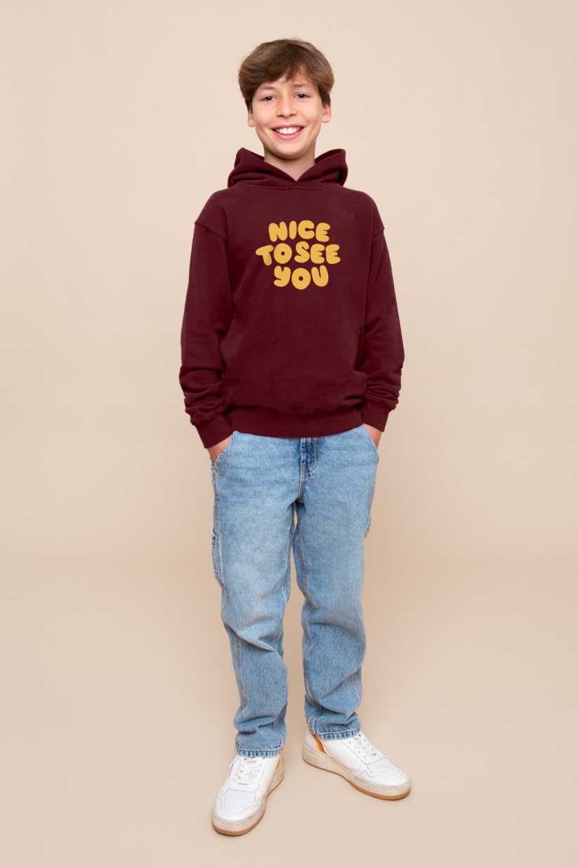 Hoodie Benny Warmy NICE TO SEE YOU