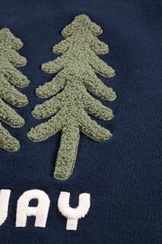 Sweat Clyde Warmy Broderie...