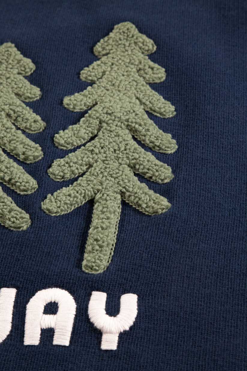 Sweat Clyde Warmy Broderie...