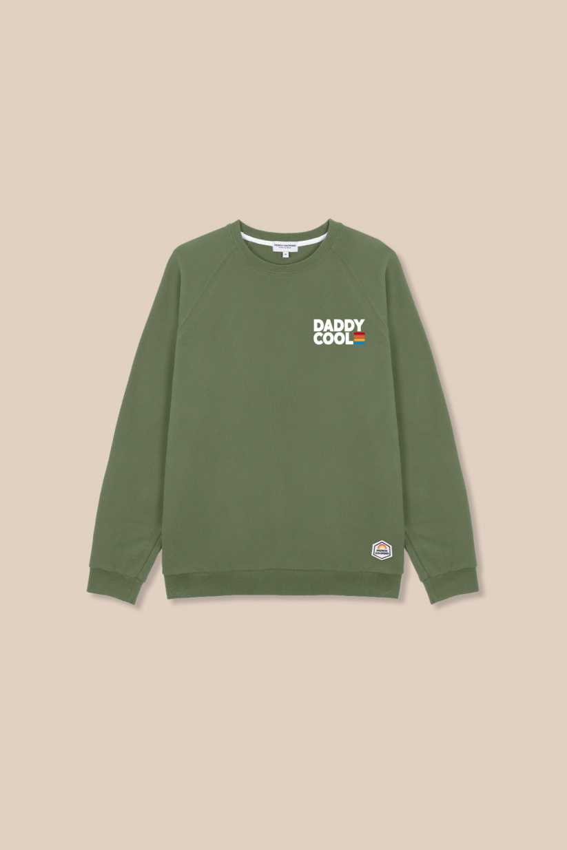 Sweat Clyde DADDY COOL Coeur Broderie