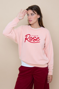 Sweatricotin Rosie LA VIE EN ROSE