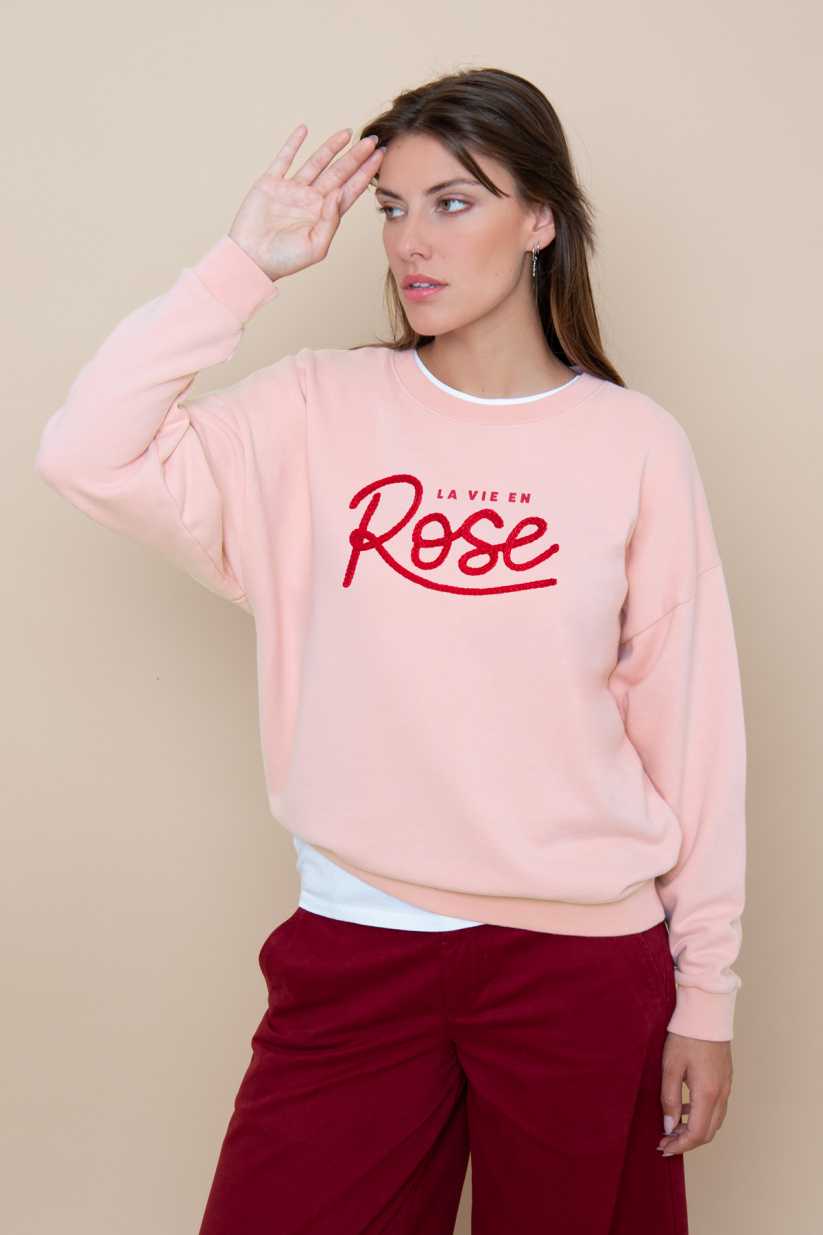 Sweatricotin Rosie LA VIE EN ROSE